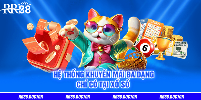 Hệ thống khuyến mãi đa dạng chỉ có tại xổ số